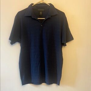 Banana Republic Men's Dark Blue Polo Shirt